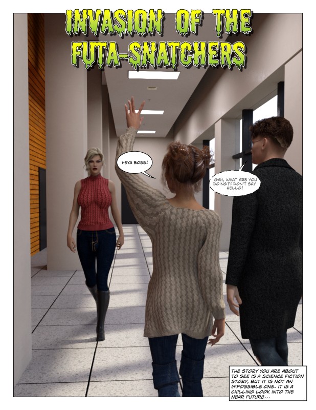 [Bacchus Comics] Invasion of the Futa - Snatcher 3D Porn Comic