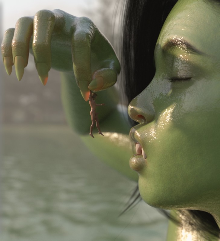 Nellielle2 - Goblin's Plaything 3D Porn Comic