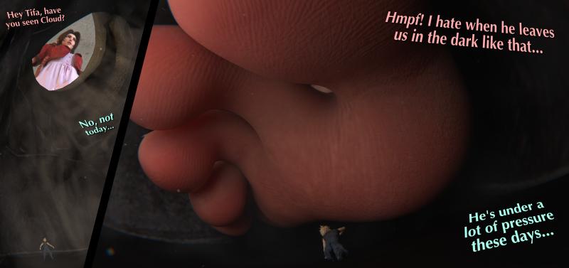 FourthFret - In Aerith's boot 3D Porn Comic FourthFret - In Aerith's boot 3D Porn Comic