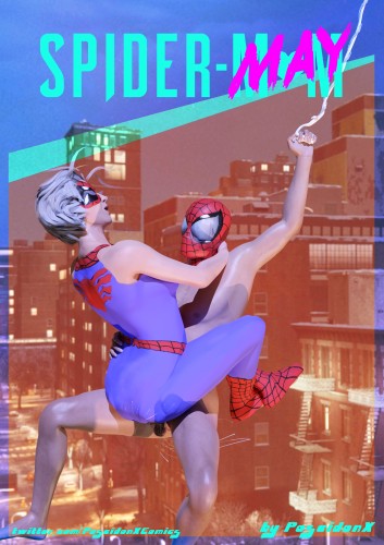 PoseidonX - Spider-May 3D Porn Comic PoseidonX - Spider-May 3D Porn Comic