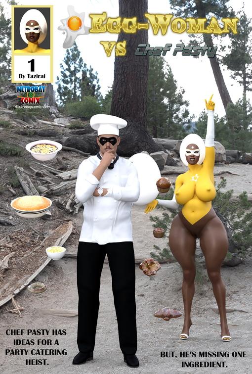 MetrobayComix - Egg-Woman vs. Chef Pasty 1 3D Porn Comic MetrobayComix - Egg-Woman vs. Chef Pasty 1 3D Porn Comic