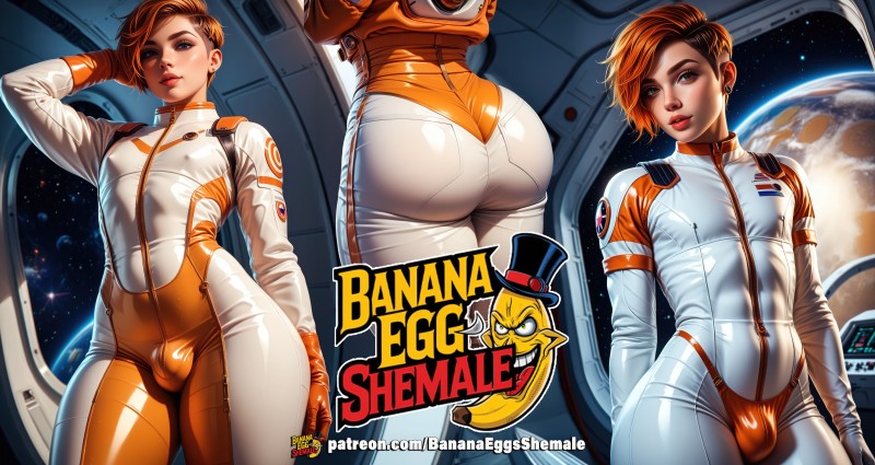 Banana Eggs Shemale - Space Boy AI Porn Banana Eggs Shemale - Space Boy AI Porn