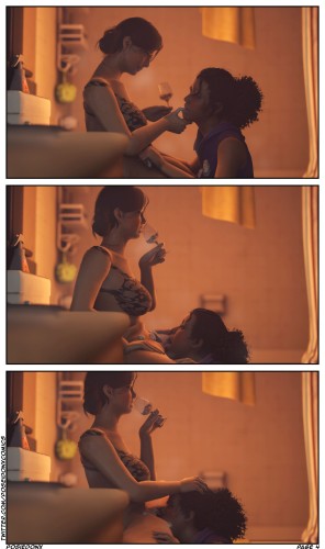 PoseidonX - Mrs Morales - Rio Morales X Phin Mason 3D Porn Comic