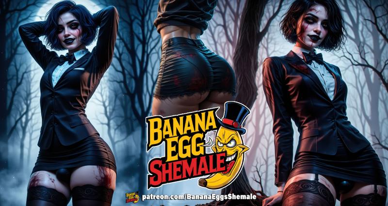 Banana eggs - Halloween Night AI Porn