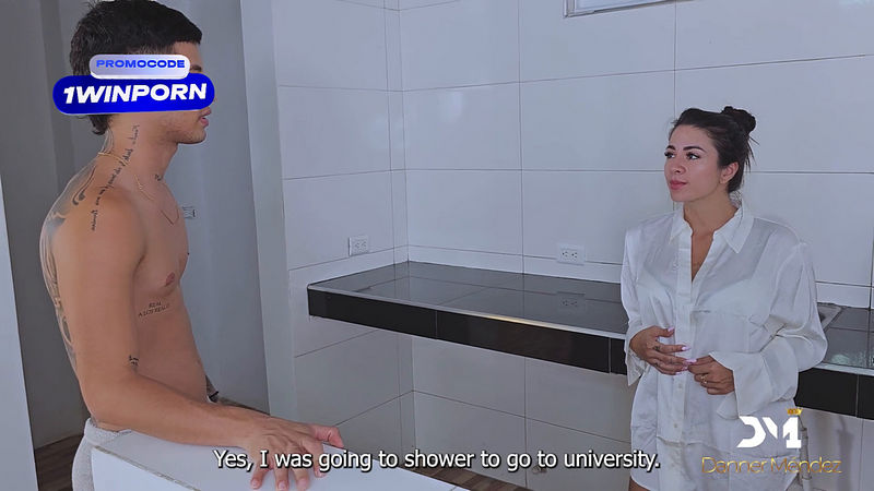 Stepmother Has Sex With Her Stepson Outside The Father s Room  Danner Mendez And Silvana Lee Danner Mendez (Onlyfans) FullHD 1080p