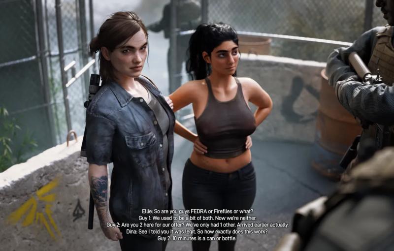 Dinoboy - A Unique Trade (The Last of Us II) 3D Porn Comic