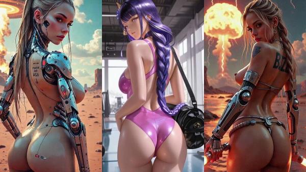 Compilation - AI generated Porn Music Video Clip !!! [FullHD 1080p]