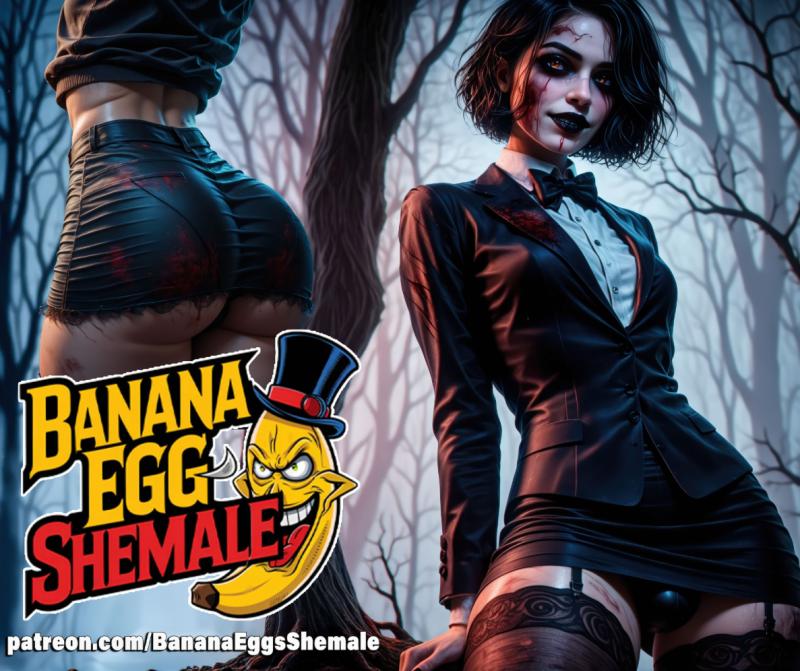 Banana eggs - Halloween Night AI Porn