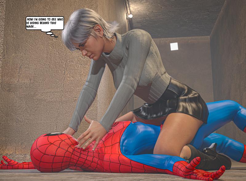 Outlaw Studio - Spider-Girl: Spider's Luck 1 3D Porn Comic