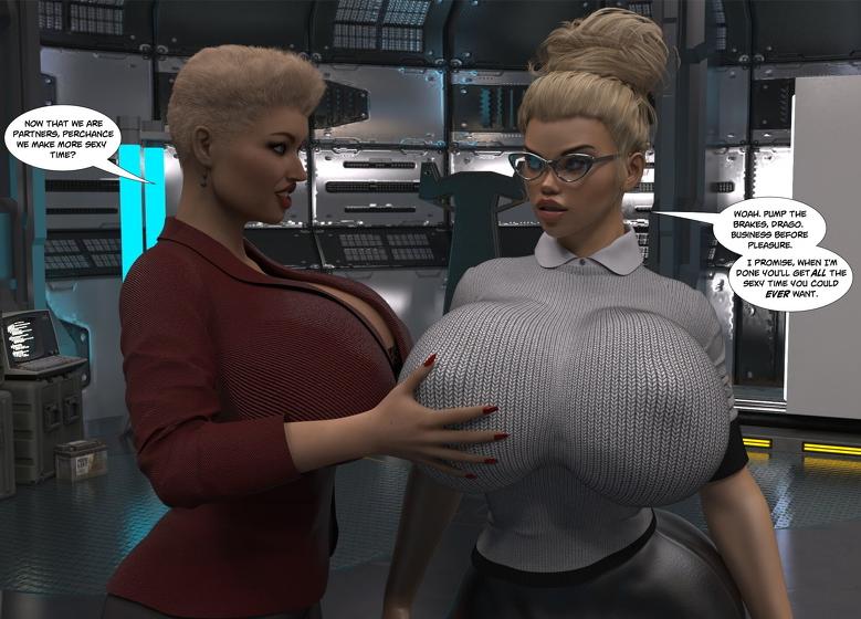 MetrobayComix - The Nymphox Paradox 2 3D Porn Comic