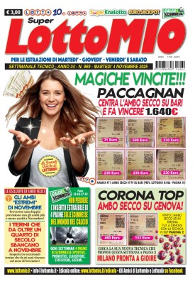 Lottomio di Martedi N.969 - 04 Novembre 2025