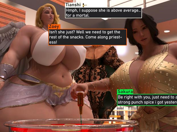 Dinner-Kun - Angels and Demonic Punch - A Halloween Story 3D Porn Comic