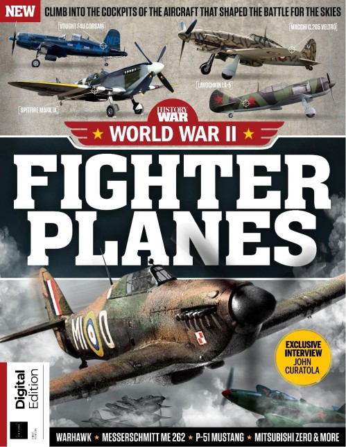 History of War World War II Fighter Planes - 1st Edition 2025