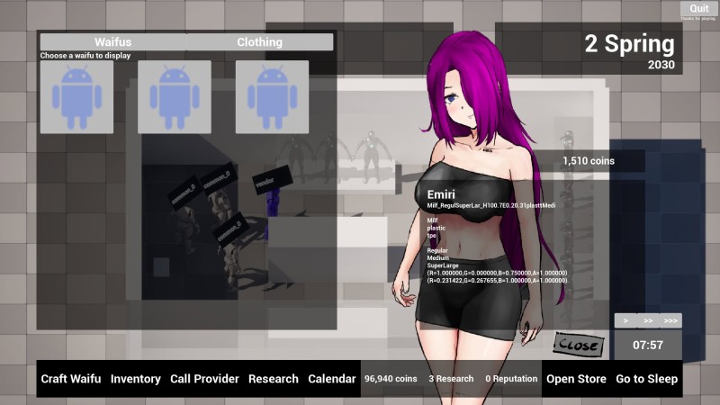 Waifu For Sale v0.1 by BBT666 Porn Game