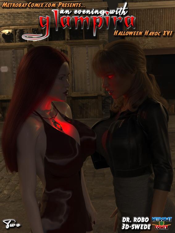 MetrobayComix - Glampira 2 3D Porn Comic
