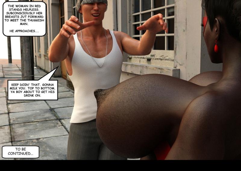 MetrobayComix - The Woman in Red 4 3D Porn Comic