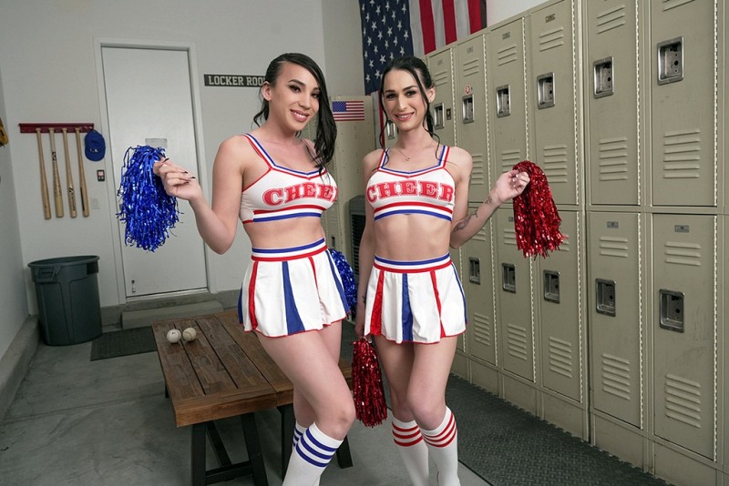 Kasei Kei, Khloe Kay- Horny TS Cheerleaders  - [1.04 GB/1.04 GB/2.05 GB/6.22 GB]