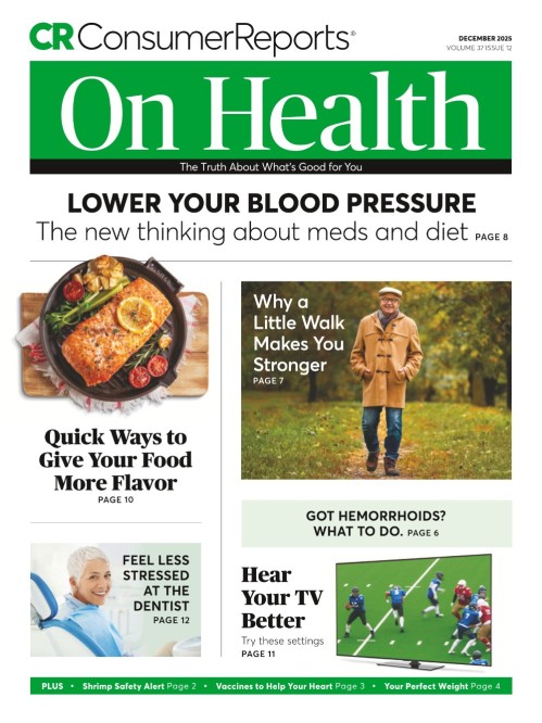 Consumer Reports on Health - Volume 37 Issue 12, December 2025