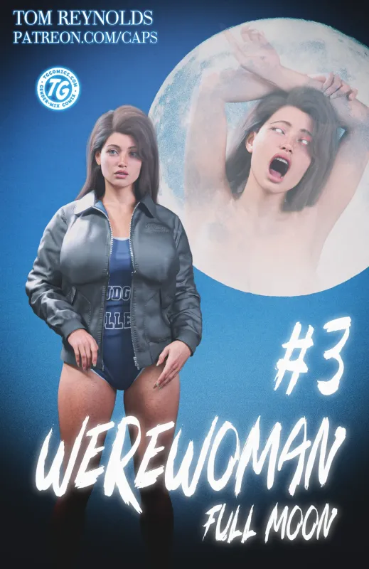 [Tom Reynolds] Werewoman : Full Moon #3 3D Porn Comic