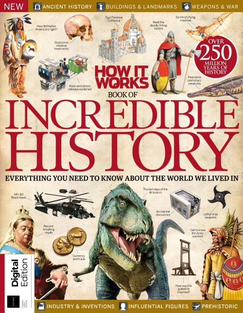 How It Works Book of Incredible History - 23rd Edition 2025