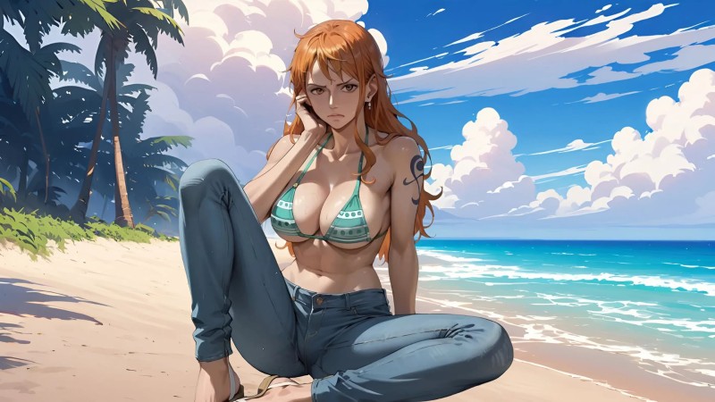 Nami, a Naughty Pirate v0.16 by JayJo Porn Game