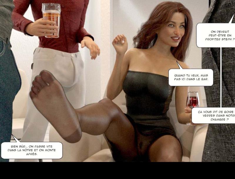 RESURGUM2 - Steph and Pam - Hotel Story - French 3D Porn Comic