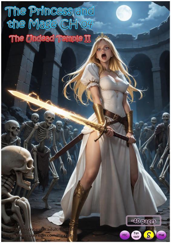 HexxetVal - The Princess and the Mage - CH 04 AI Porn