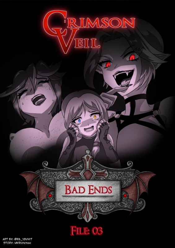 Mkrudesign - Crimson Veil Bad Ends: File 3 Porn Comics