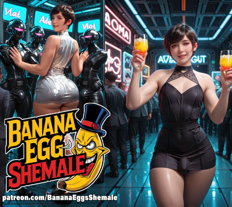 Banana Eggs - Space party