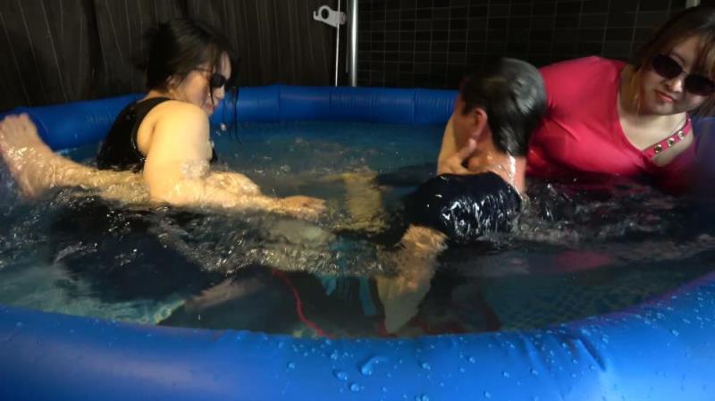 Cruel JP Woman - Water Wrestling - Round 3 [FullHD 1080P]