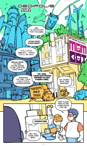 Not Enough Milk - Mom Bot Porn Comics