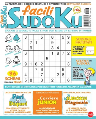 Facili Sudoku N.66 - Novembre 2025