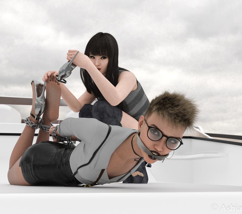 Ashja - Secretary 3D Porn Comic