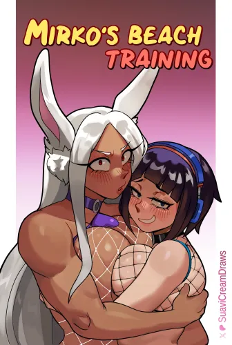 SuaviCream-Draws - Mirko's Beach Training (My Hero Academia)