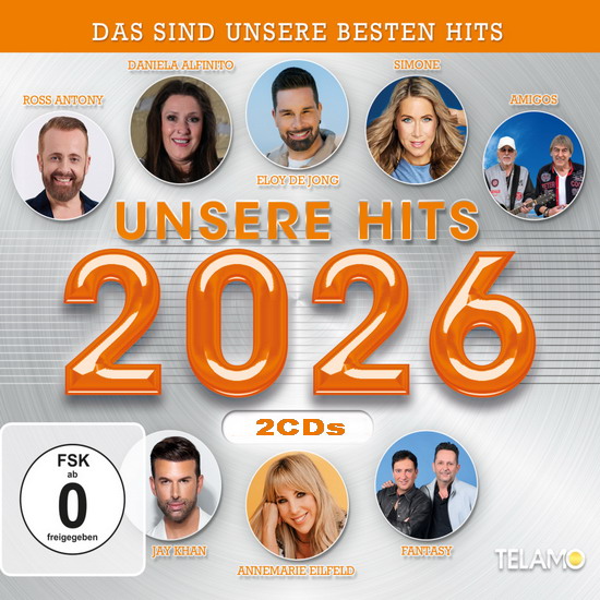 Unsere Hits 2026 (2CD)