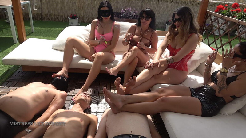 Lily Dupont: Human Ashtray And Foot Likers [FullHD 1080P]