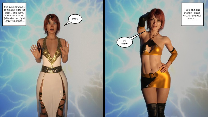 Hexxet - The Personality Gun 2 3D Porn Comic