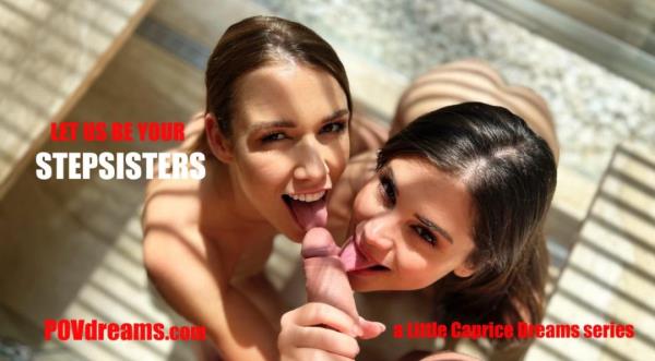 Little Caprice, Alexis Crystal - POVdreams Let Us Be Your Stepsisters [FullHD 1080p]