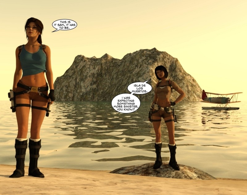 Cantraps - Lara Croft: Tomb Of The Vampire 3D Porn Comic