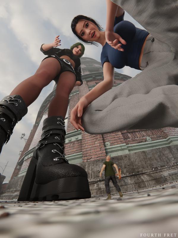 FourthFret - God hates bigots 3D Porn Comic