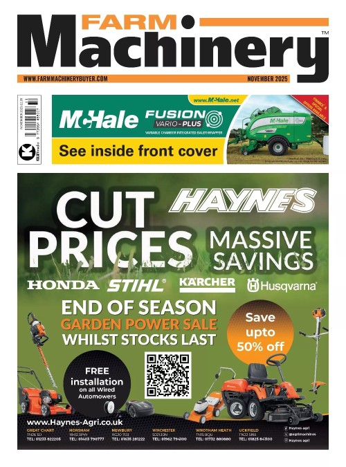 Farm Machinery - November 2025