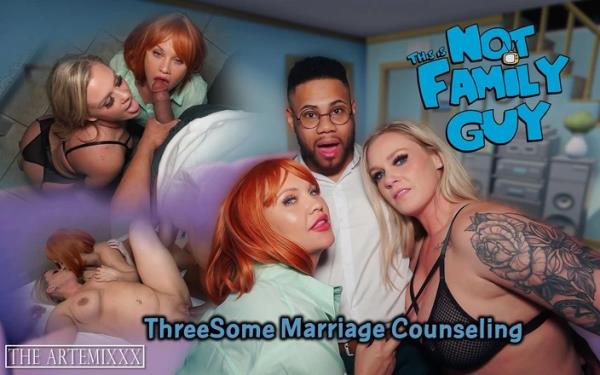Andie Anderson, Sadie Andrews - Guy Parody - Threesome Marriage Counseling Ft Andie Anderson & Sadie Andrews [UltraHD 4K 2160p]