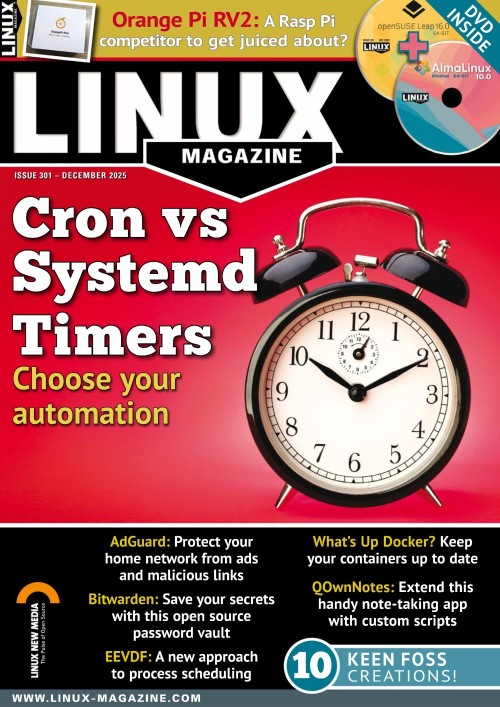 Linux Magazine USA - Issue 301, December 2025