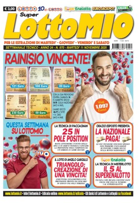 Lottomio di Martedi N.970 - 11 Novembre 2025
