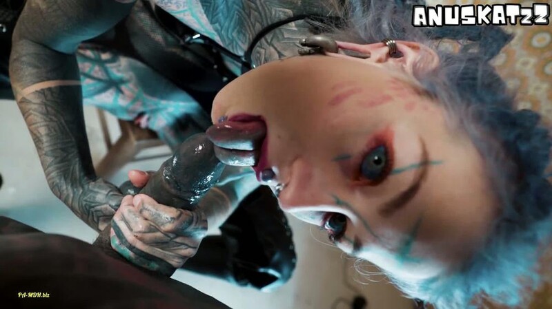 Anuskatzz - Tätowierter pornostar in high heels fingert sie anal und gibt einen bl... [FullHD 1080P]  (MyDirtyHobby)