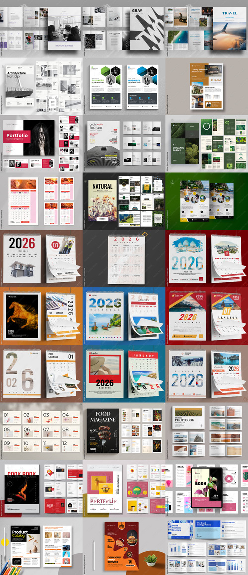 30 Indesign Templates Bundle 42
