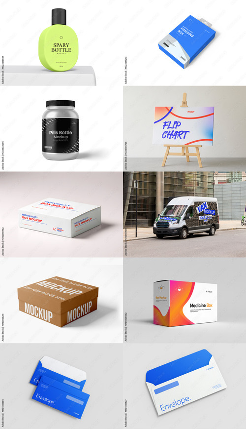 10 Mockup Templates Bundle 9
