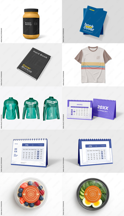 10 Mockup Templates Bundle