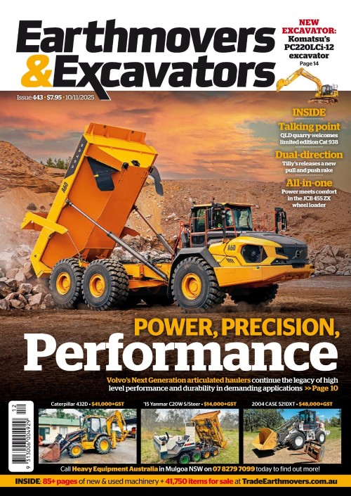 Earthmovers & Excavators - Issue 443 2025