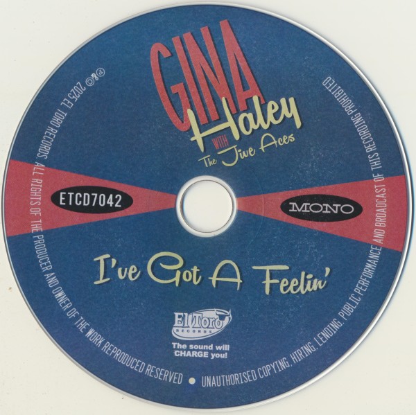 Gina Haley with The Jive Aces - I've Got A Feelin' (2025) (Lossless + 320) Gina Haley with The Jive Aces - I've Got A Feelin' (2025) (Lossless + 320)